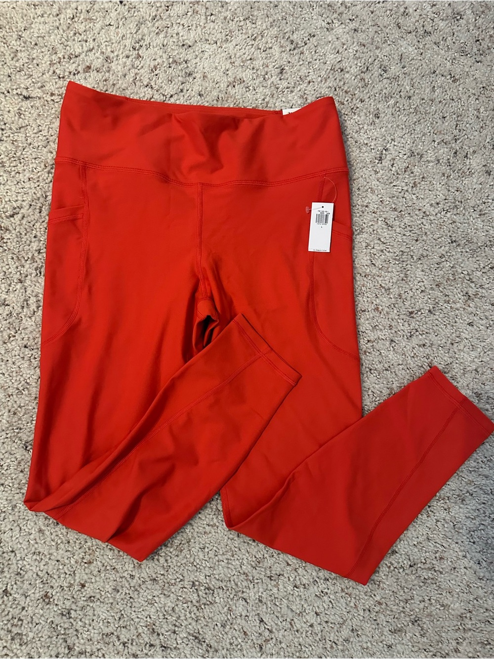 Women 7/8  Coral Power Soft Compression Leggings